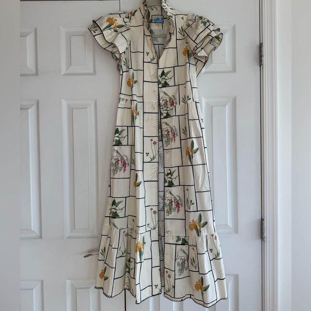 Tuckernuck Fresher Buds Maxi Dress in Cream Floral